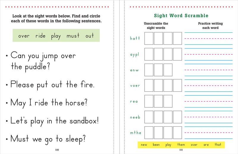 Trace &amp; Learn: Sight Words!