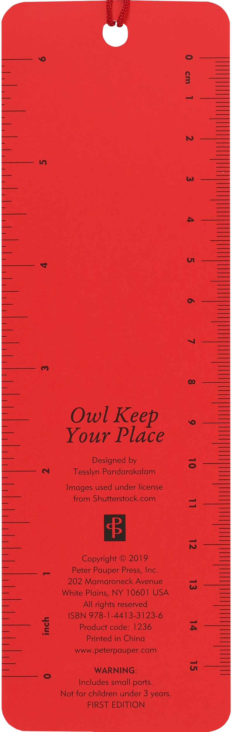 Owl Keep Your Place Children&