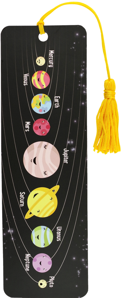 Solar System Children&#039;s Bookmark