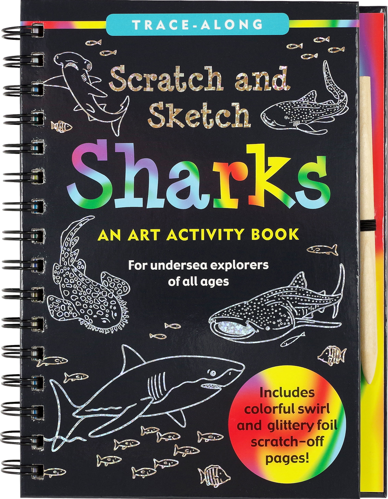 Scratch &amp; Sketch Sharks