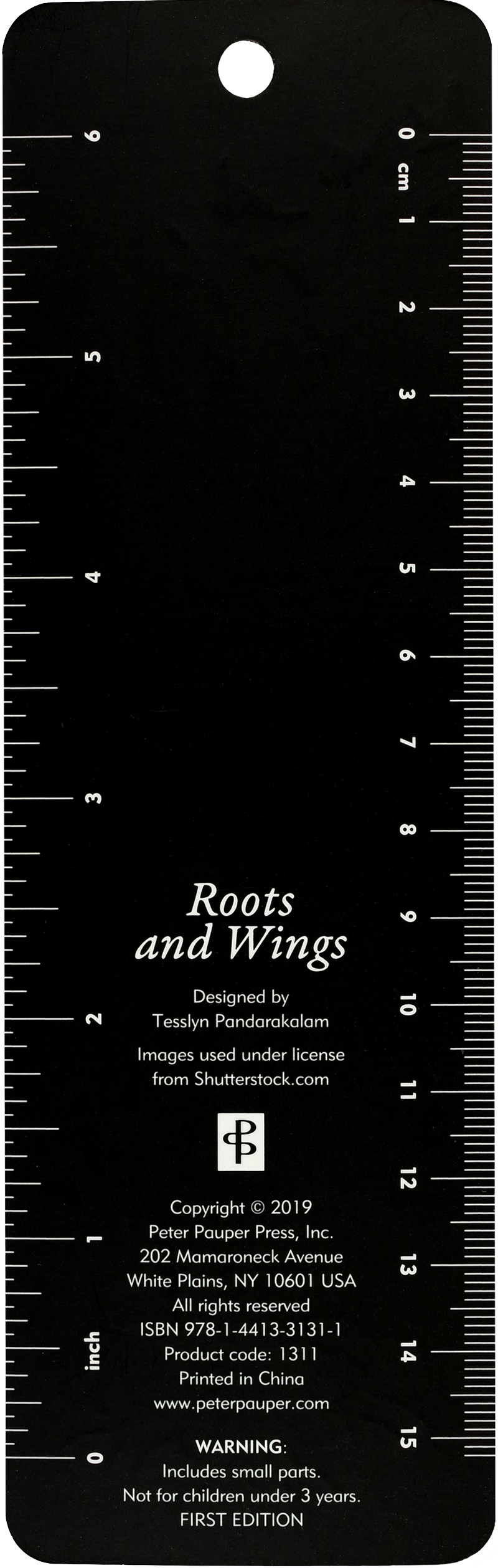 Roots &amp; Wings Beaded Bookmark