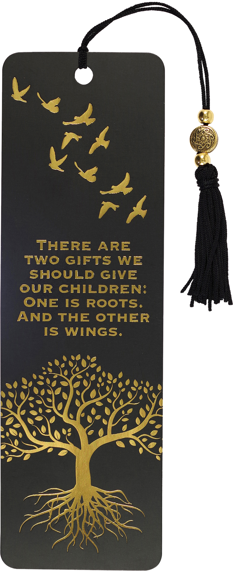 Roots &amp; Wings Beaded Bookmark