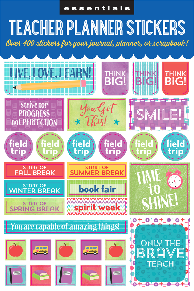 Essentials Teacher Planner Stickers