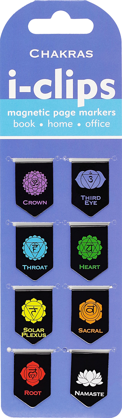 Chakras i-clips Magnetic Page Markers