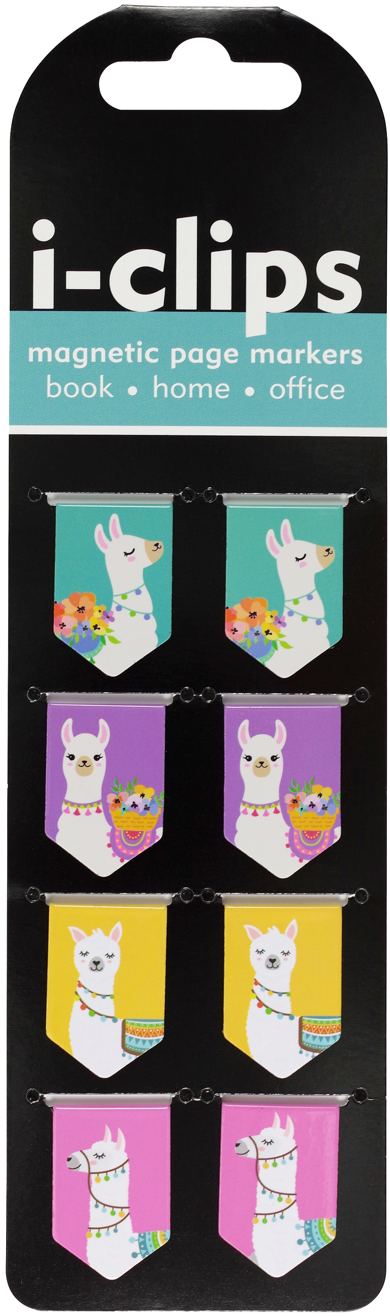 Llamas i-clips Magnetic Page Markers