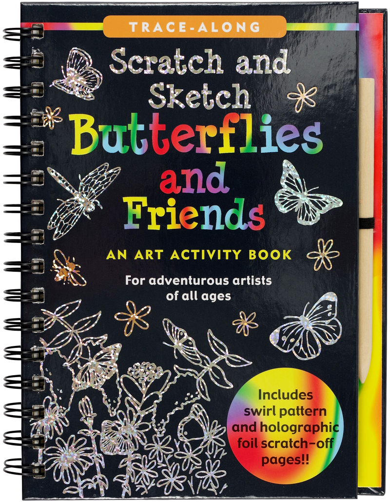 Scratch &amp; Sketch Butterflies &amp; Friends