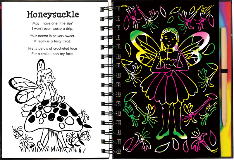Scratch &amp; Sketch Garden Fairies