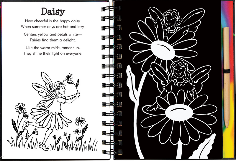 Scratch &amp; Sketch Garden Fairies