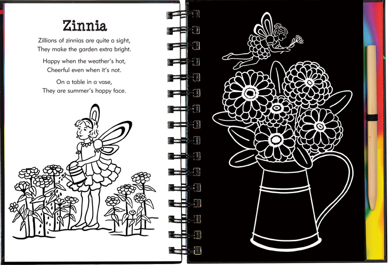 Scratch &amp; Sketch Garden Fairies