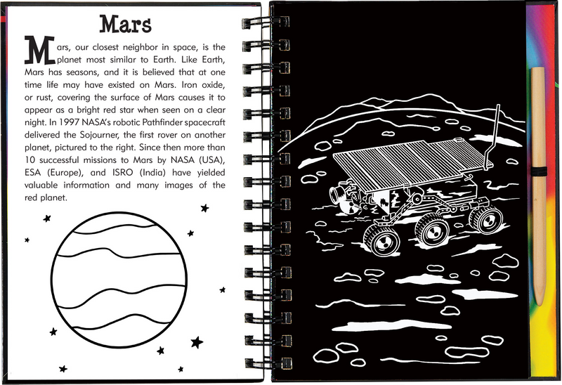 Scratch &amp; Sketch Solar System