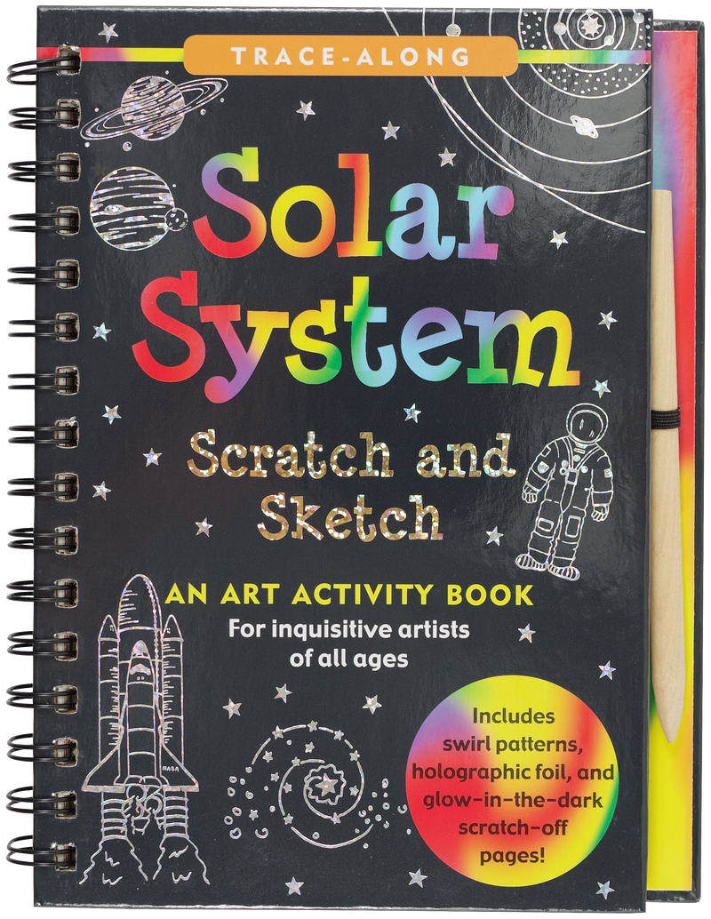 Scratch &amp; Sketch Solar System