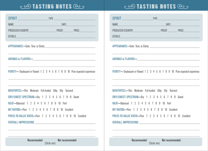 Spirits Tasting Journal