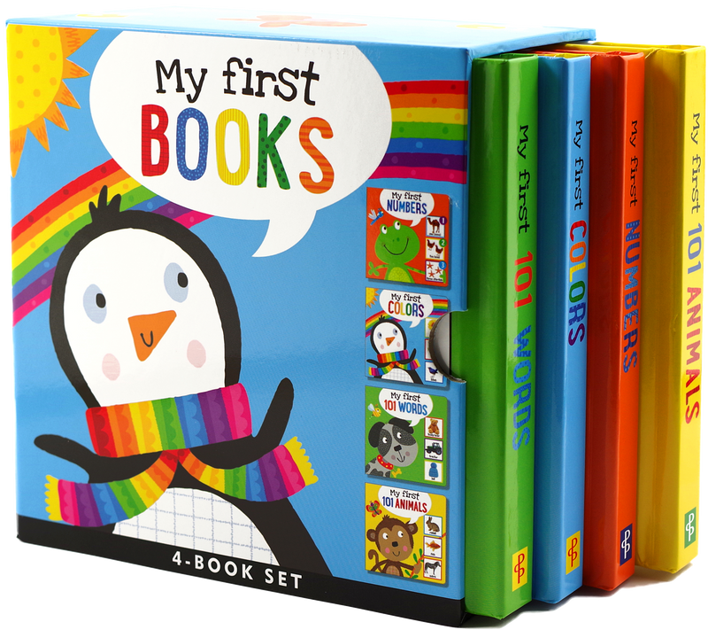 My First BOOKS 4-Board Book Set