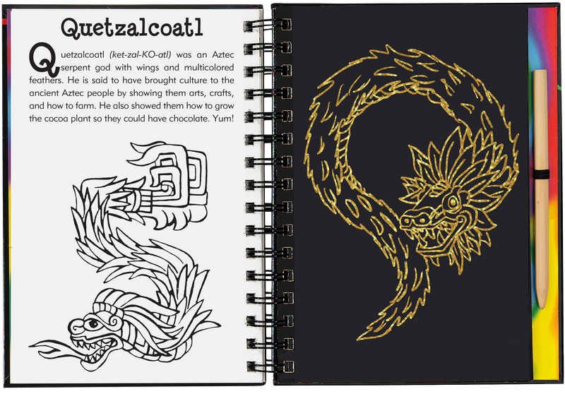 Scratch &amp; Sketch Dragons &amp; Mythical Creatures