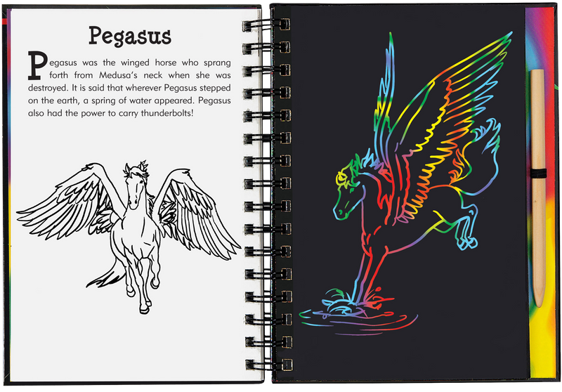 Scratch &amp; Sketch Dragons &amp; Mythical Creatures