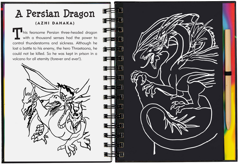 Scratch &amp; Sketch Dragons &amp; Mythical Creatures