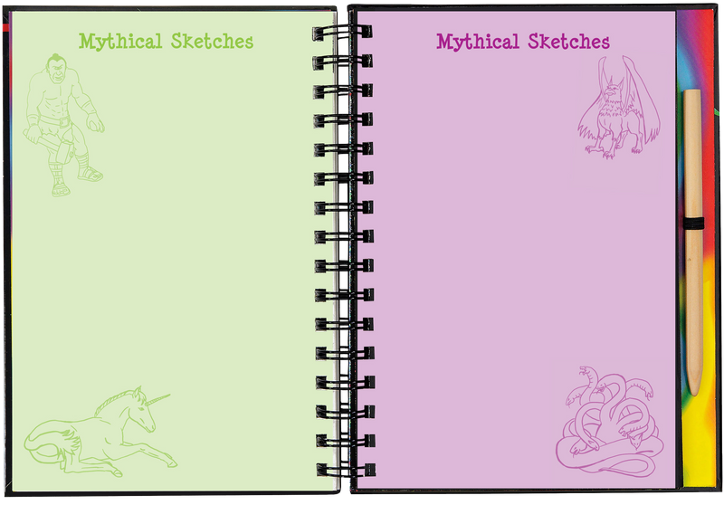 Scratch &amp; Sketch Dragons &amp; Mythical Creatures