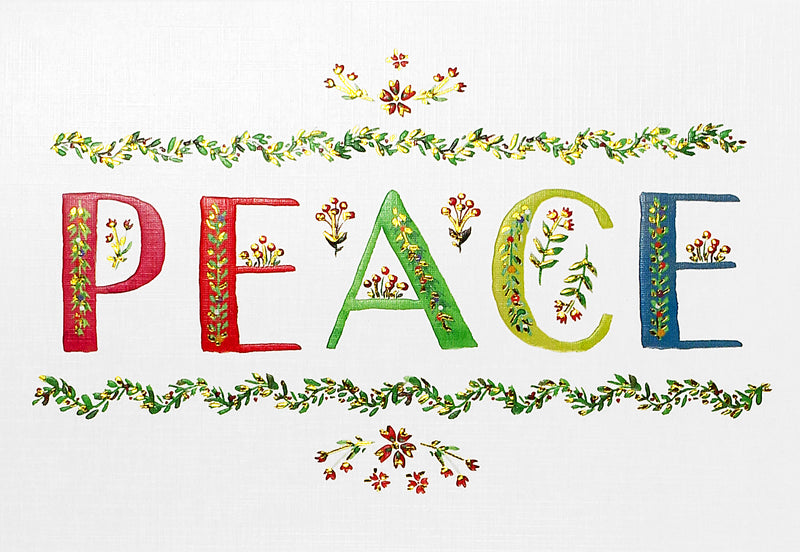Peace Small Boxed Holiday Cards
