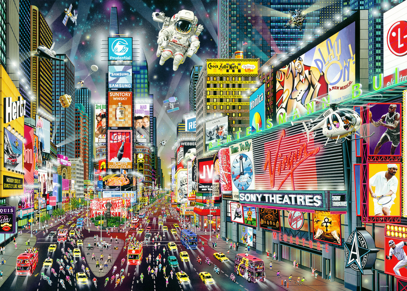 Times Square Jigsaw Puzzle