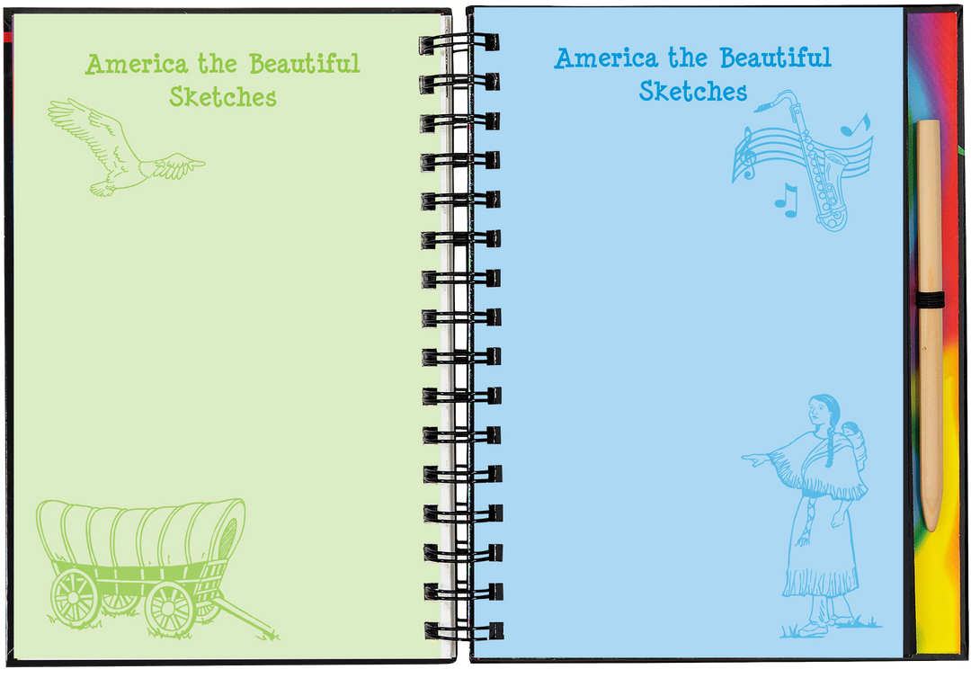 America Scratch and Sketch – Peter Pauper Press