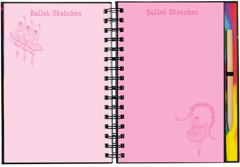 Scratch &amp; Sketch Ballet