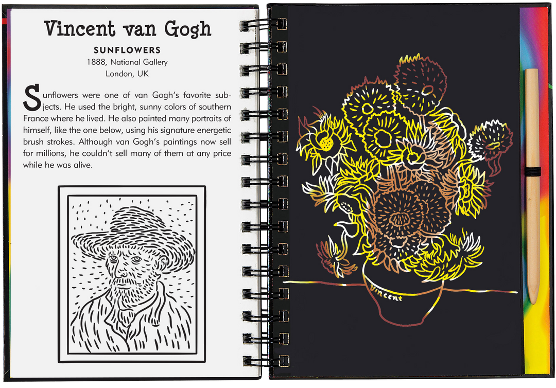 Fine Art Scratch and Sketch – Peter Pauper Press