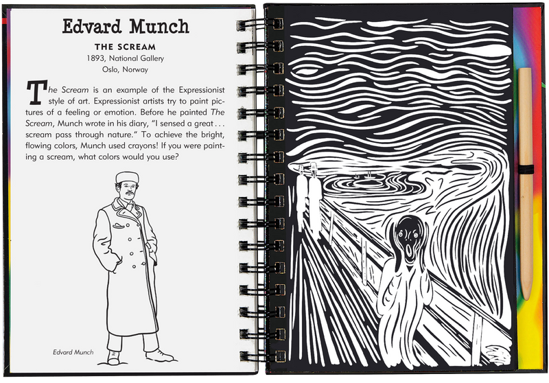 Scratch &amp; Sketch Fine Art
