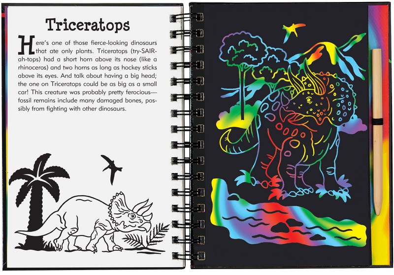 Scratch &amp; Sketch Jurassic