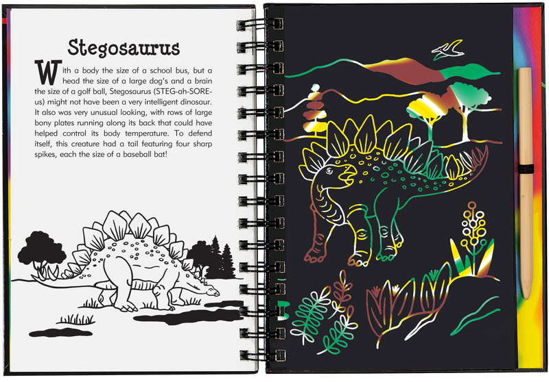 Scratch &amp; Sketch Jurassic