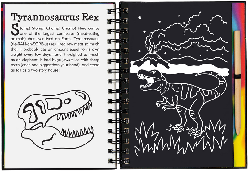 Scratch &amp; Sketch Jurassic