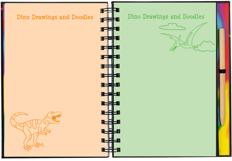 Scratch &amp; Sketch Jurassic