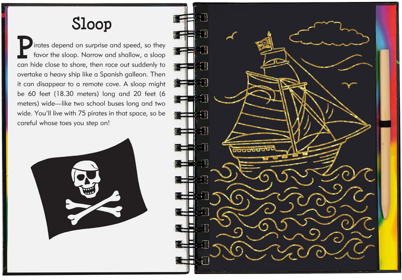 Scratch &amp; Sketch Pirates