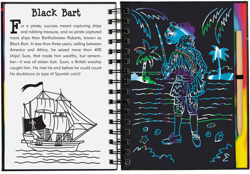 Scratch &amp; Sketch Pirates