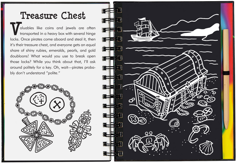 Scratch &amp; Sketch Pirates