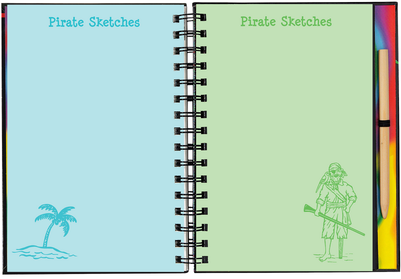 Scratch &amp; Sketch Pirates