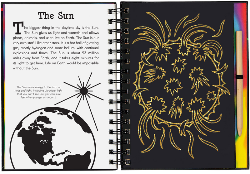Scratch &amp; Sketch Outer Space