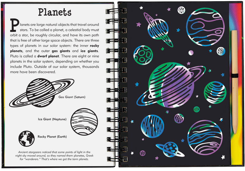 Scratch &amp; Sketch Outer Space