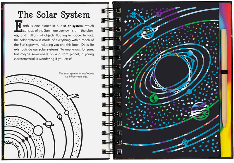 Scratch &amp; Sketch Outer Space