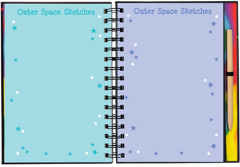Scratch &amp; Sketch Outer Space