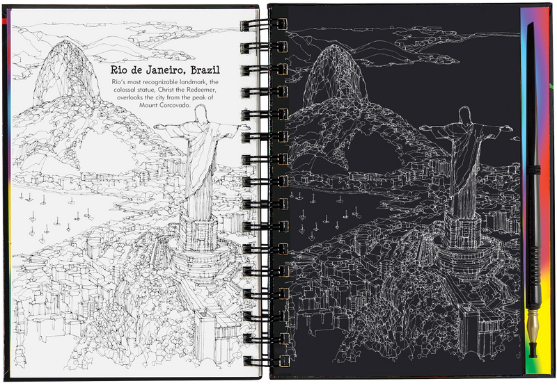 Scratch &amp; Sketch Extreme Cities