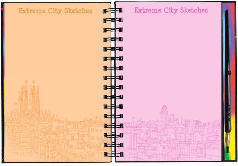 Scratch &amp; Sketch Extreme Cities