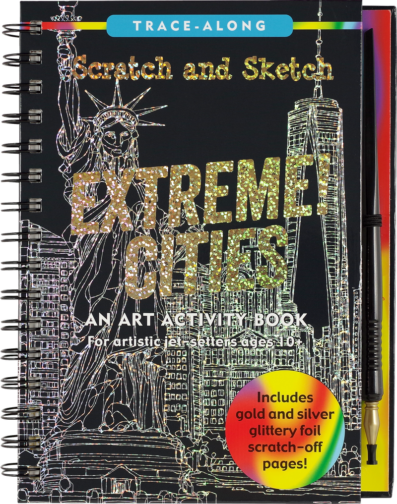 Scratch &amp; Sketch Extreme Cities