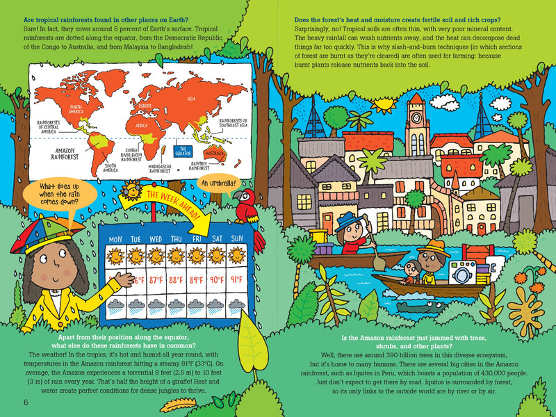 100 Questions About The Amazon Rainforest