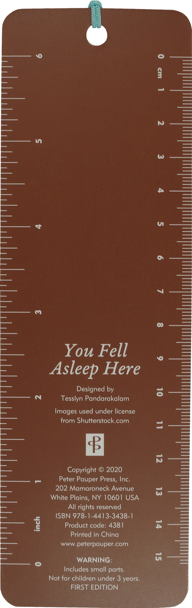 You Fell Asleep Here Beaded Bookmark