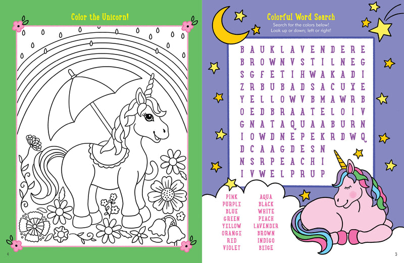 Unicorn Activity Book