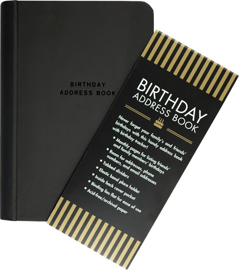 Birthday Address Book