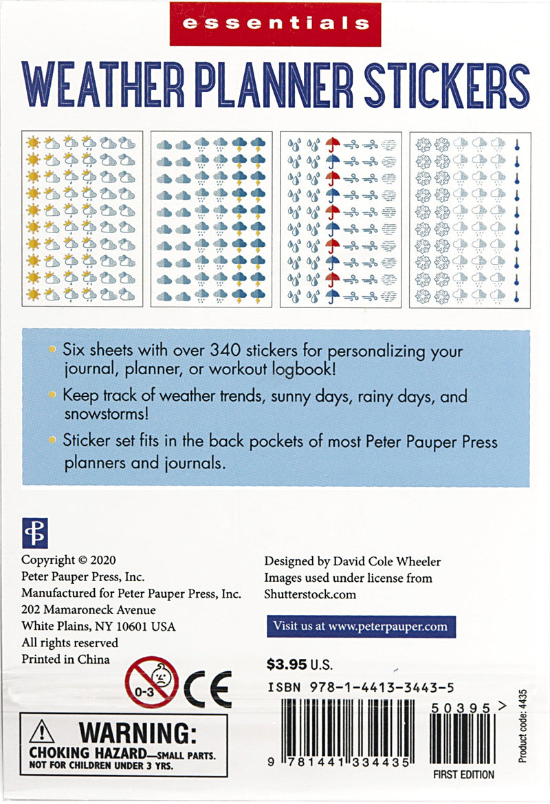 Essentials Weather Planner Stickers