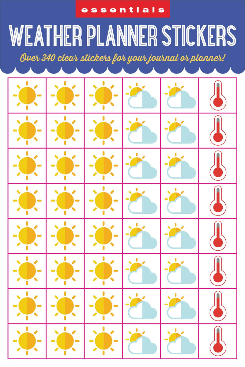 Essentials Weather Planner Stickers