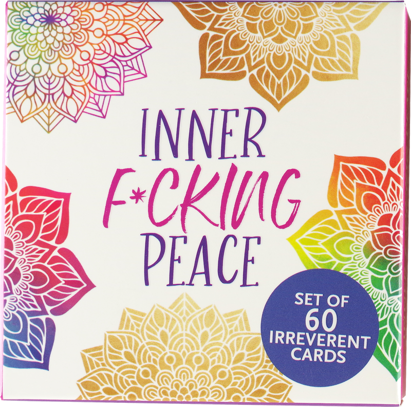 Inner F*cking Peace Motivational Card Deck