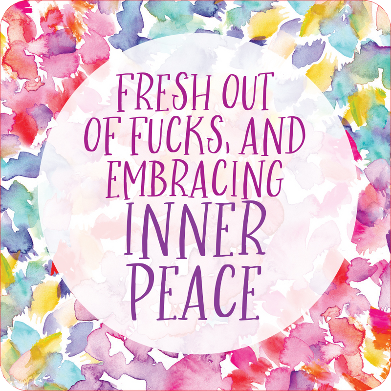 Inner F*cking Peace Motivational Card Deck